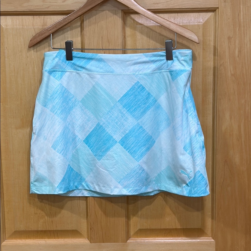 Puma Blue Mini Skirt for Athletic Wear size M new with tag